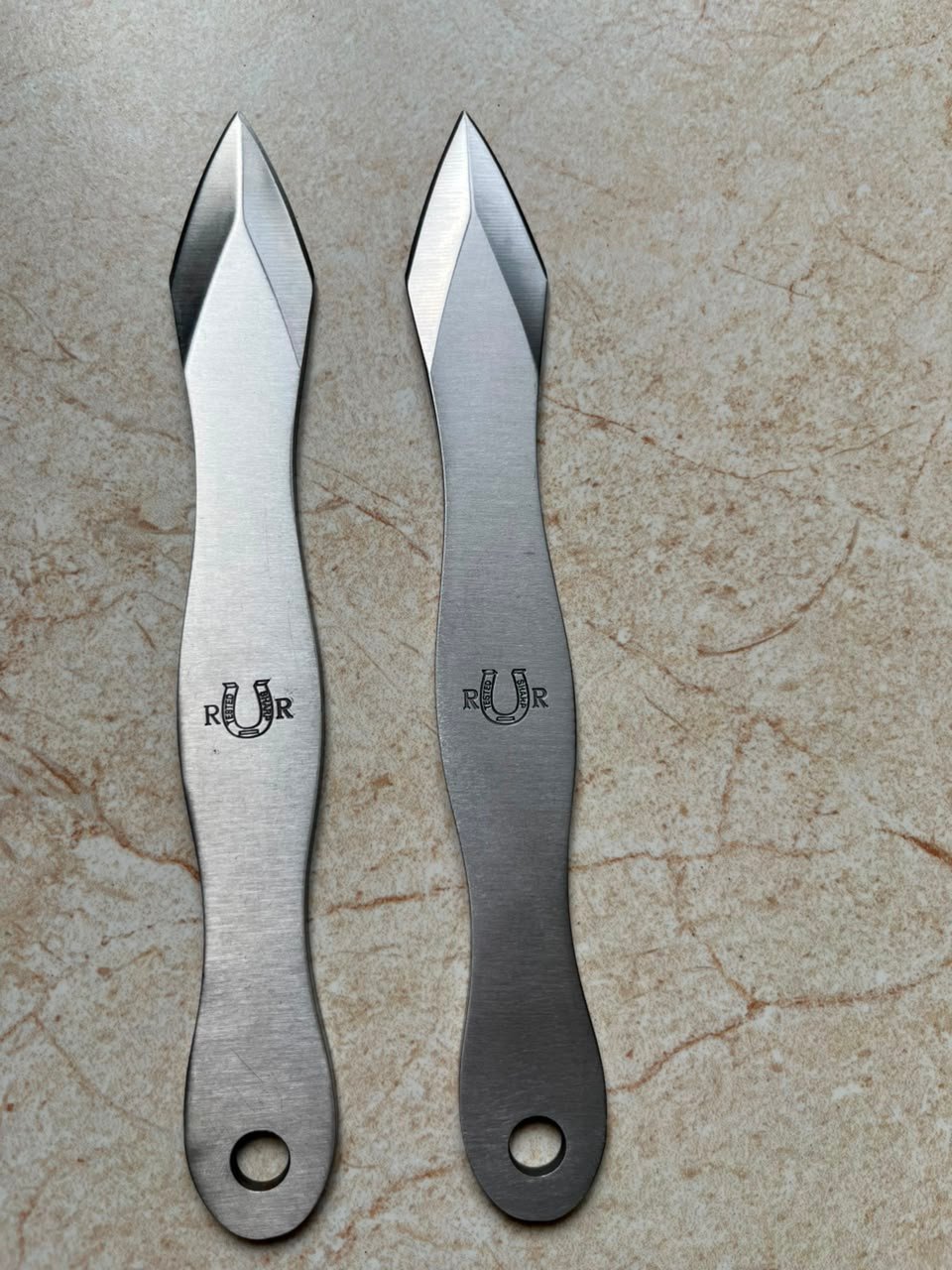 Stainless Steel Throwing Spikes / Target Practice Dagger Set
