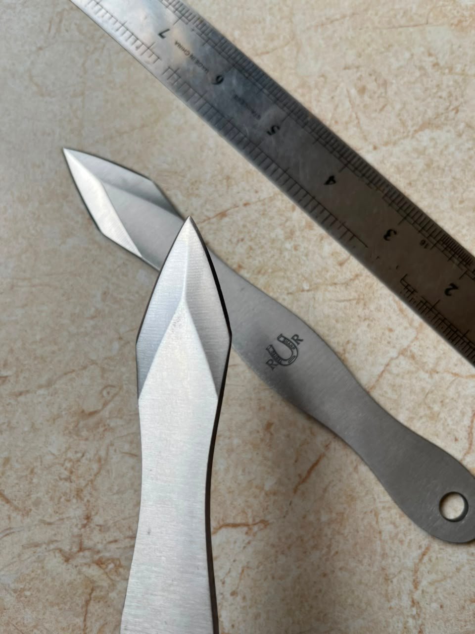 Stainless Steel Throwing Spikes / Target Practice Dagger Set - Image 4