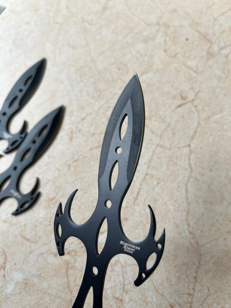 Tactical Fantasy Cross Throwing Knife Ninja Kunai Dagger Set - Image 6