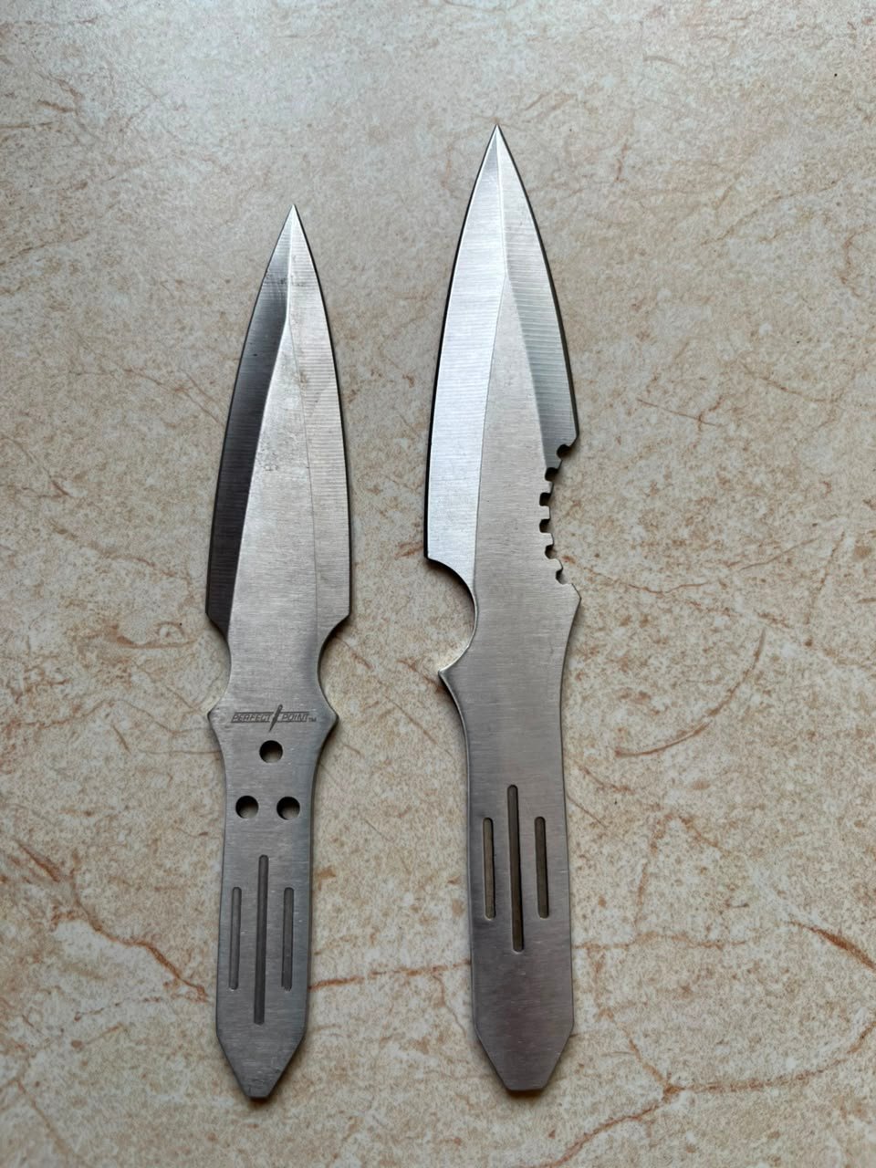 Tactical Steel Throwing Knives Set (Small & Medium Target Daggers)