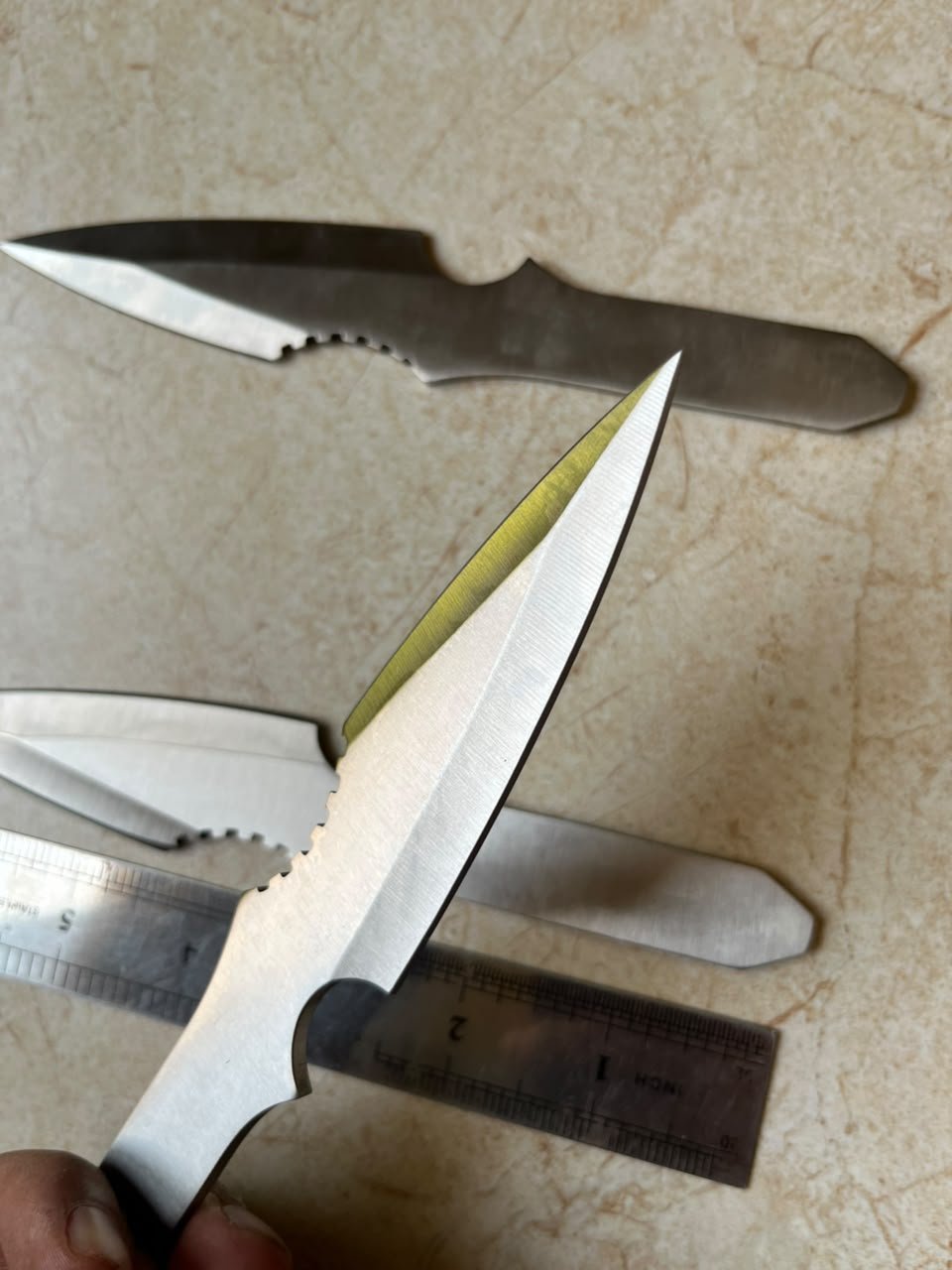 3-Piece Stainless Steel Tactical Throwing Knife Set(ZT035) - Image 4