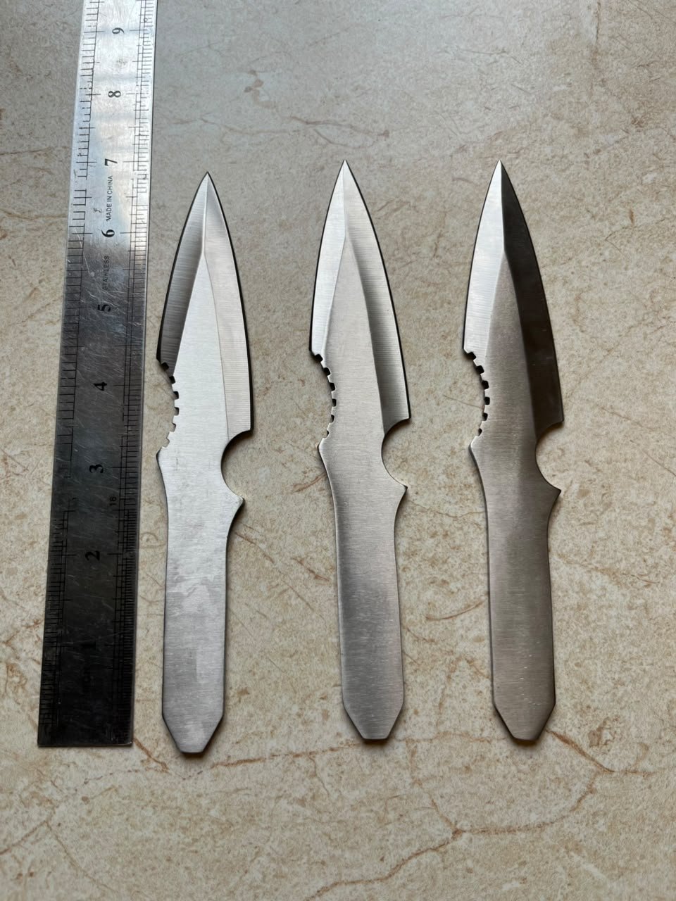 3-Piece Stainless Steel Tactical Throwing Knife Set(ZT035) - Image 3