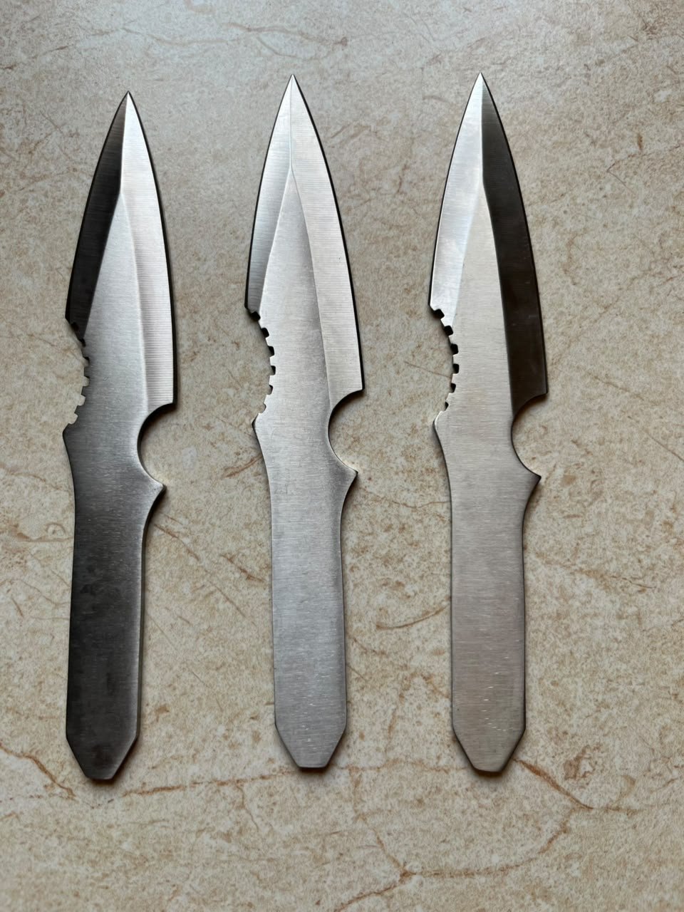 3-Piece Stainless Steel Tactical Throwing Knife Set(ZT035)