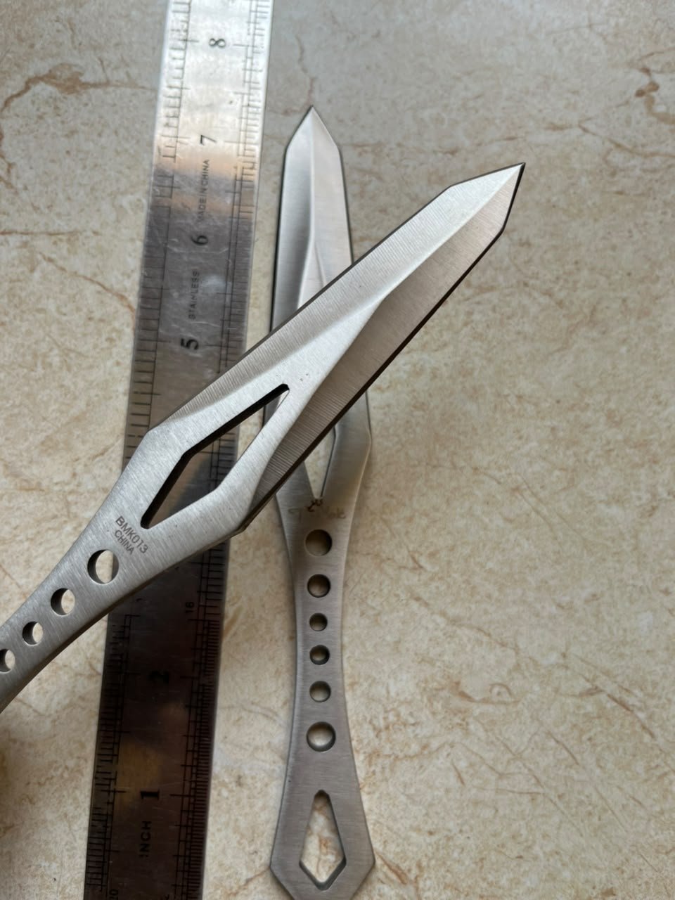 BenchMark Stainless Steel Throwing Knives(ZT044) - Image 3