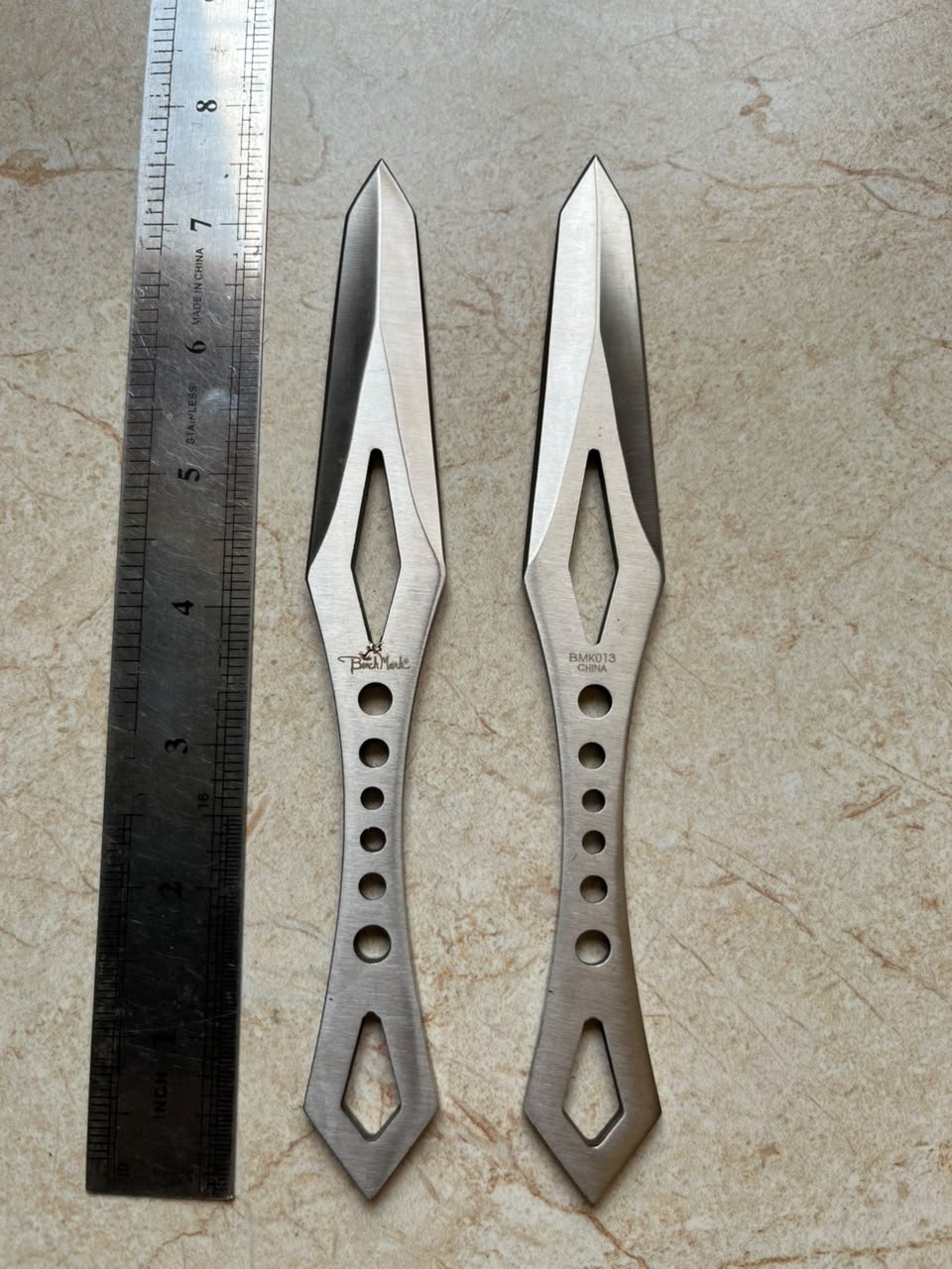 BenchMark Stainless Steel Throwing Knives(ZT044) - Image 4