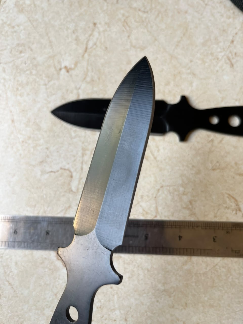 Black Coated Tactical Throwing Knives Set(ZT024) - Image 3