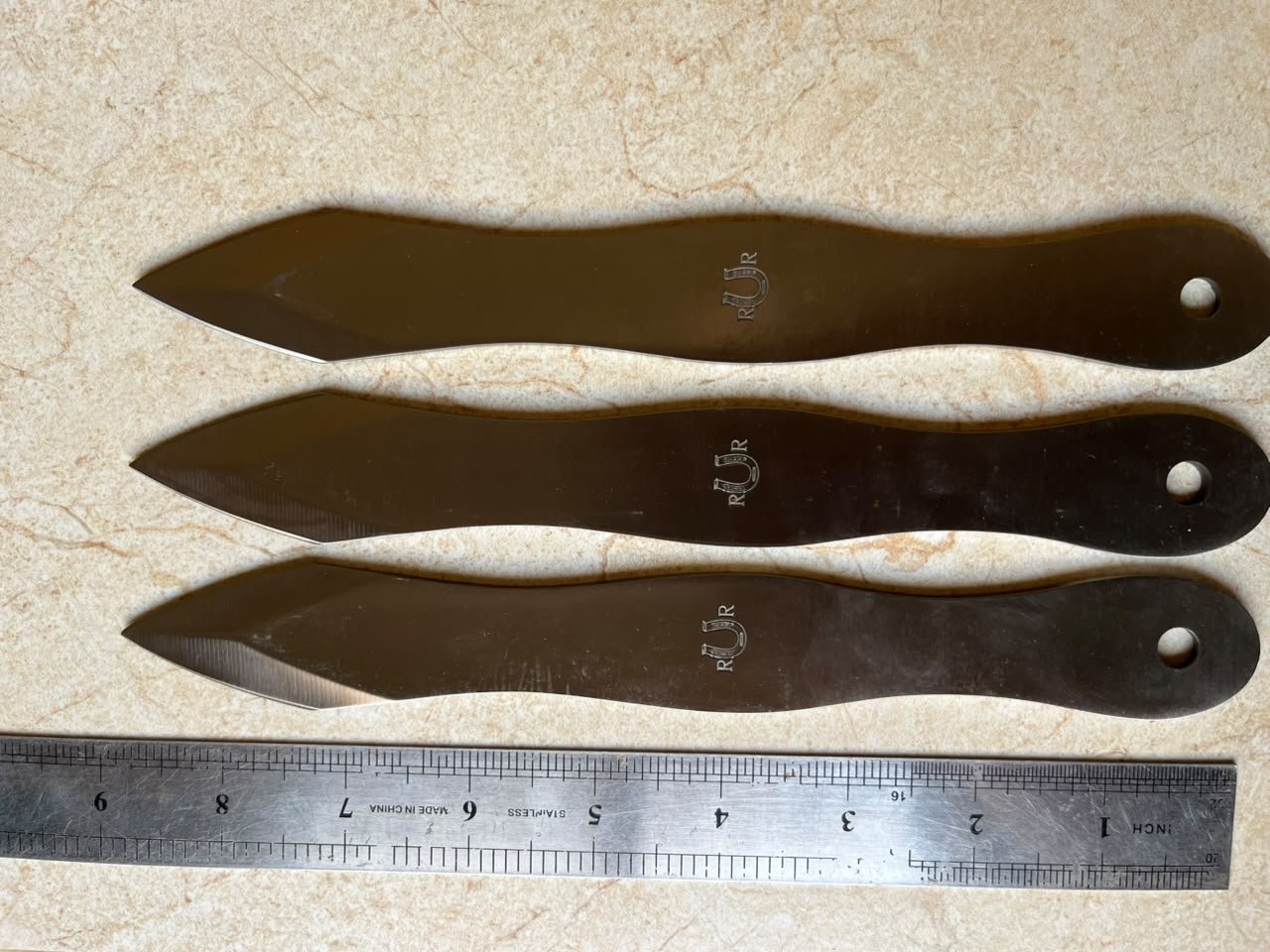 Stainless Steel Balance Throwing Knives (ZT022) - Image 4