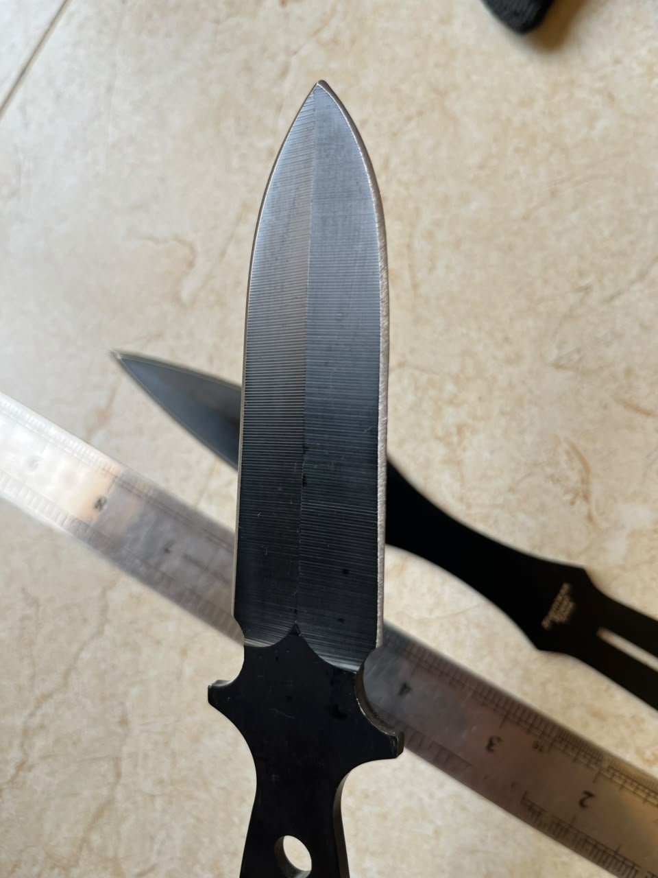 Black Tactical Throwing Knives(ZT040) - Image 3